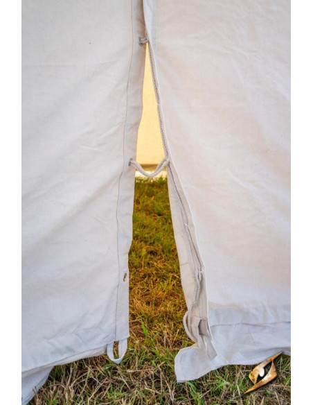 Tenda medieval para guerreiros...