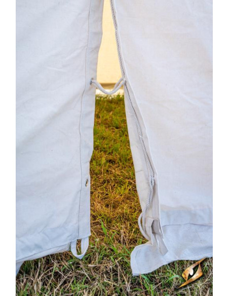 Tenda medieval para guerreiros...