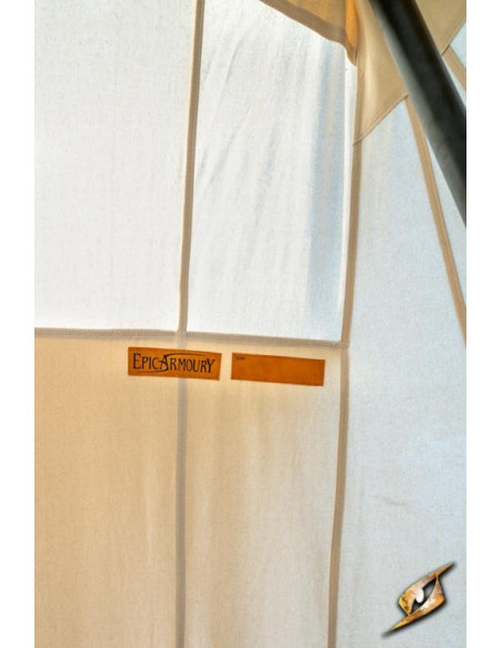 Tenda medieval para guerreiros...