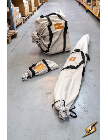 Tenda medieval para guerreiros...