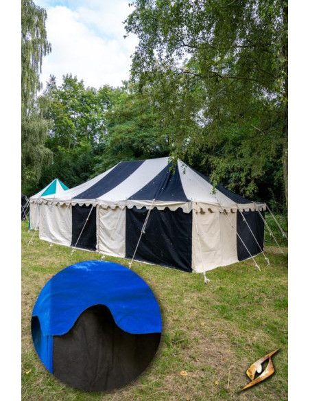 Tenda medieval de dossel para festas,...