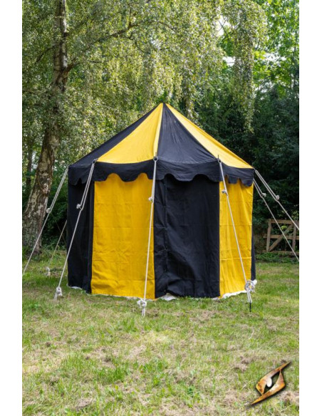 Pavilhão tenda medieval, Ø 3 mts. Pavilhão tenda medieval, Ø 3 mts.