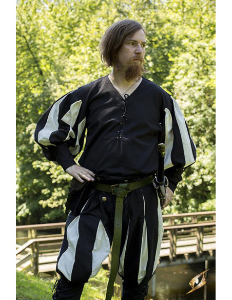 Camisa do mercenário Lansquenet,...