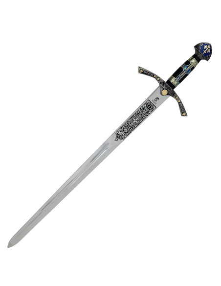 Espada decorativa Joana d'Arc, 94 cm.