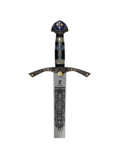 Espada decorativa Joana d'Arc, 94 cm. 2