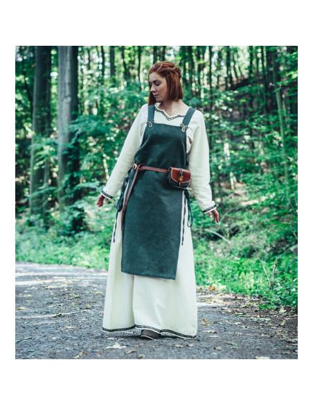 Sobretudo verde de mulher Aleiga com...