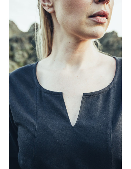 Vestido de mulher viking modelo Lina,...