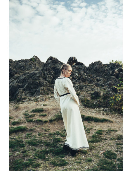 Vestido longo Viking modelo Brigida,...