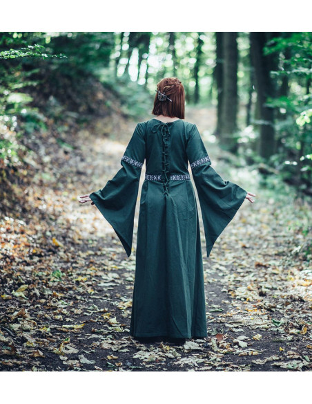 Ava vestido medieval de outono