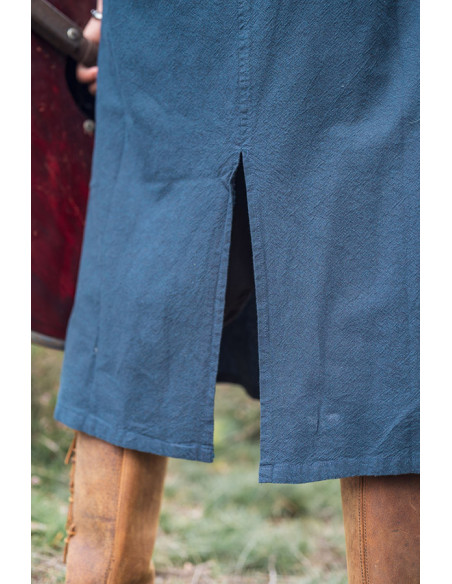 Túnica Viking manga curta Richard, azul
