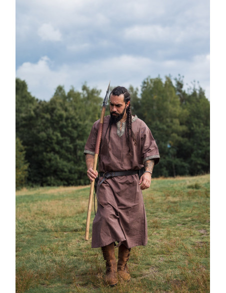 Túnica Viking manga curta Richard,...