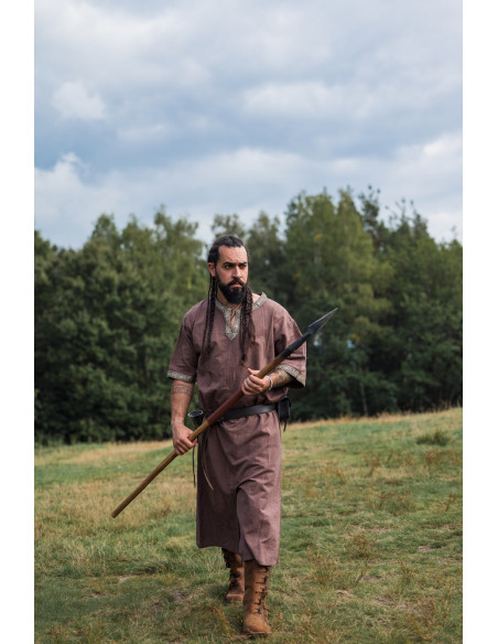 Túnica Viking manga curta Richard,...