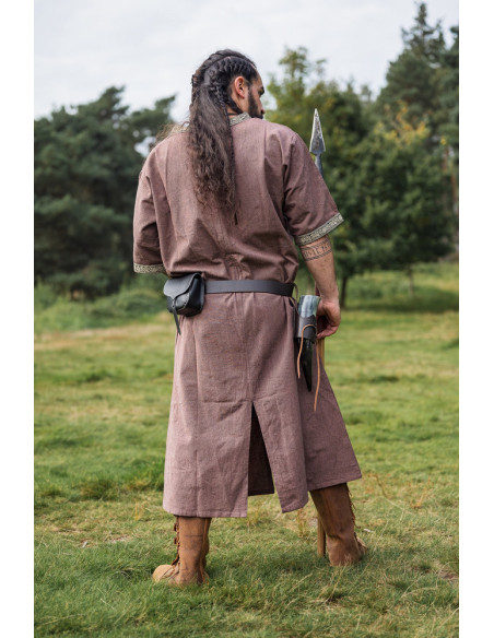 Túnica Viking manga curta Richard,...