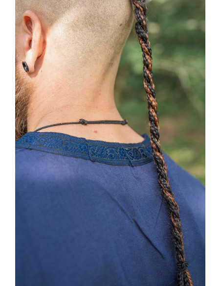 Halvor túnica medieval, azul
