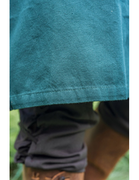 Túnica medieval Halvor, cor verde