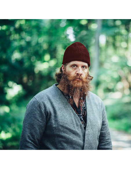 Chapéu viking em lã modelo Ari, cor...