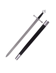 Espada de punho irlandesa com pomo de anel, século XVI