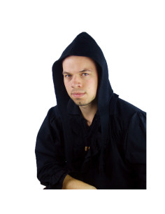 Chapéu camponês de lã preto, modelo Hubert