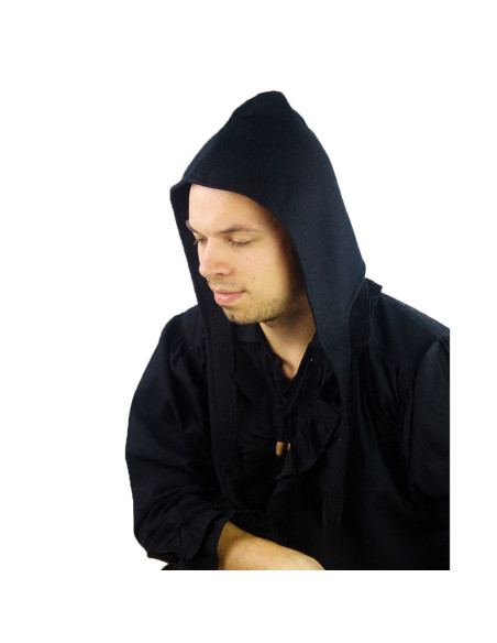 Chapéu camponês de lã preto, modelo...