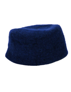 Chapéu de feltro de lã modelo Hans, cor azul