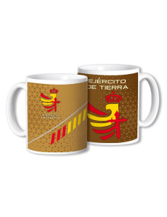 Caneca de cerâmica do exército espanhol