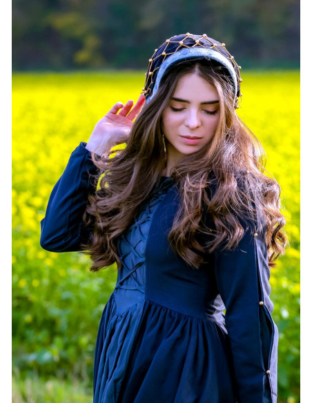 Capuz Elaine Noble Velvet, Preto