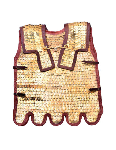 Roman Lorica Squamata com escalas de...