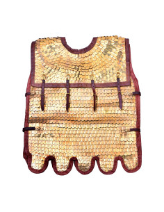 Roman Lorica Squamata com escalas de latão 2
