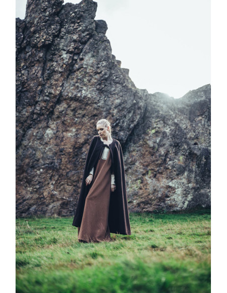 Capa medieval sem capuz modelo Kuno,...