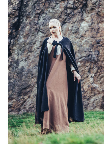 Capa medieval sem capuz modelo Kuno,...