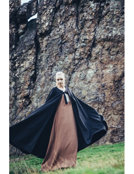 Capa medieval sem capuz modelo Kuno,...