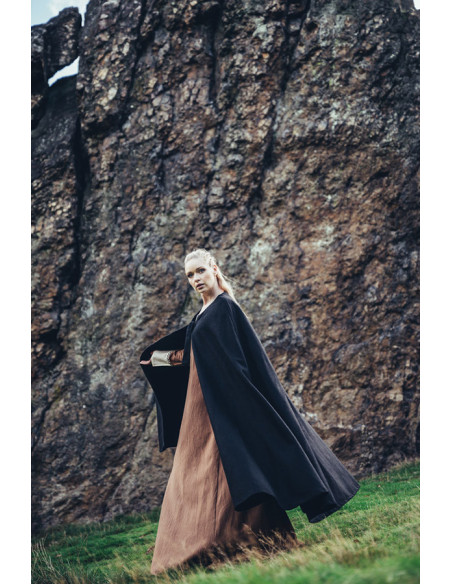 Capa medieval sem capuz modelo Kuno,...