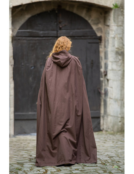 Capa de algodão Erna medieval com...