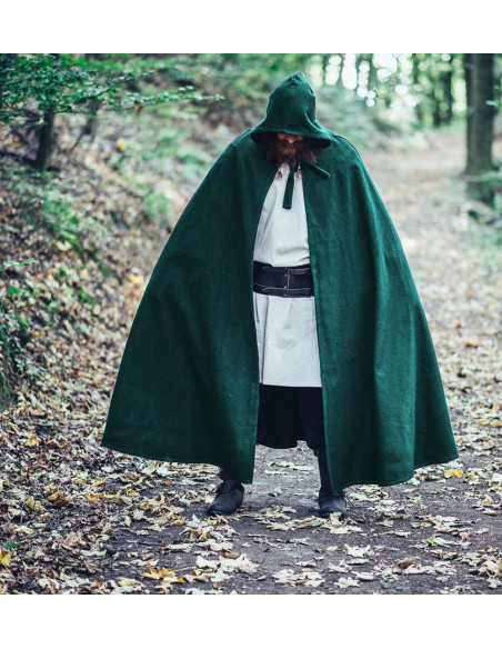 Modelo Raik capa longa medieval,...