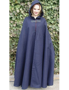 Capa medieval comprida com fecho de fivela, modelo... 2