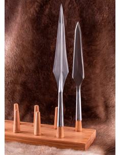 Visor de madeira para 13 pontas de lança 2