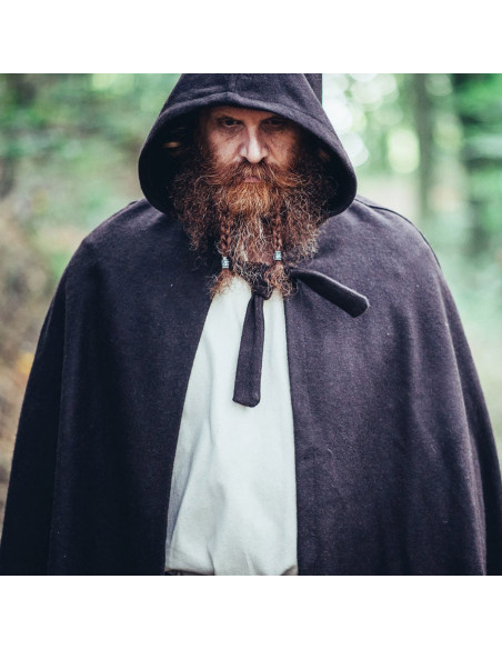 Capa longa medieval modelo Raik,...
