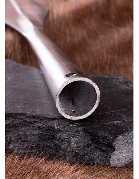 Longa ponta de lança viking e...