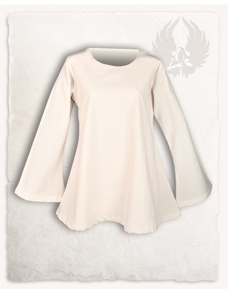 Blusa medieval Valeria manga longa...