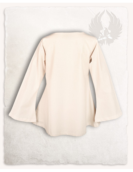 Blusa medieval Valeria manga longa...