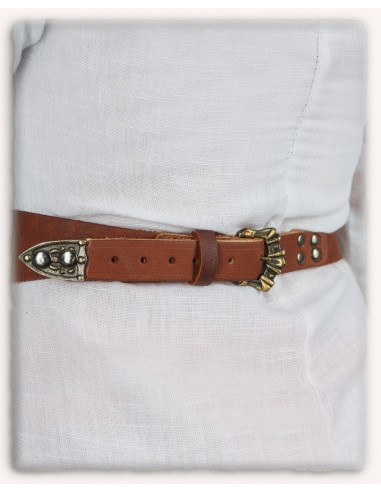 Cinto largo feminino Elina, tipo bustiê medieval, em várias cores