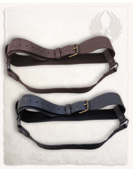 Geralt medieval cinto duplo em 2 peças