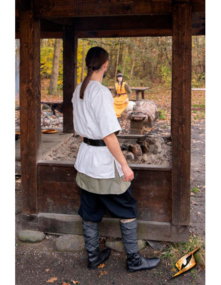 Camisa medieval de algodão Jolner...