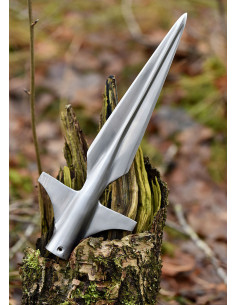 Ponta de lança Viking com asas, 28,5 cm. 2