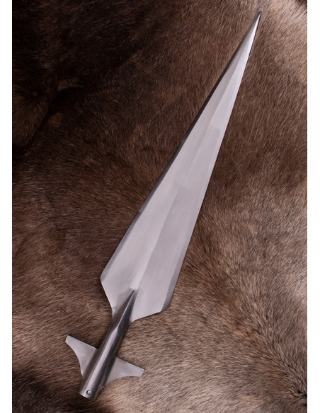 Ponta de lança medieval alada,...