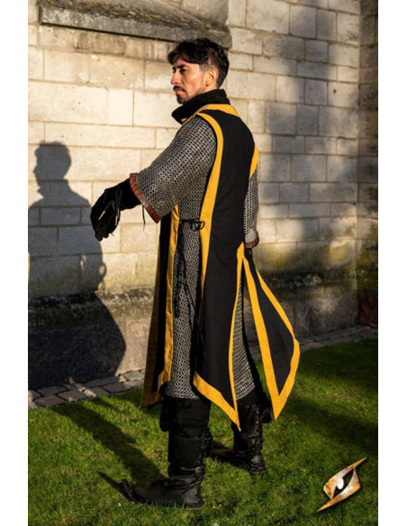 Tabardo medieval Clement bicolor,...