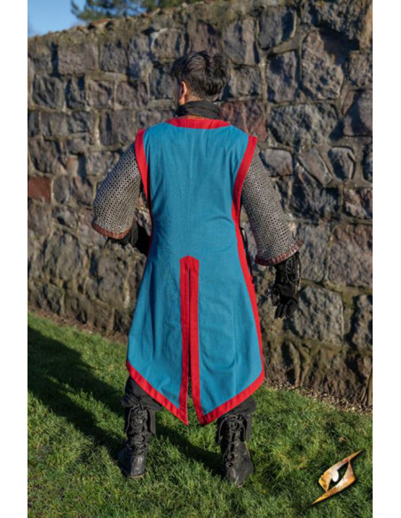 Tabardo medieval Clement bicolor,...