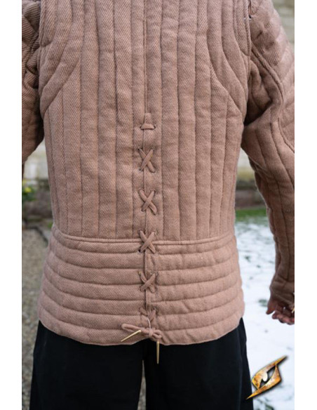 Camarão imperial com mangas, bege