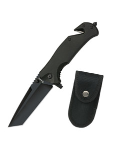 Tanto faca de resgate modelo japonês, lâmina 8 cm.