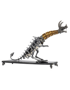 Faca fantástica dragão, com base